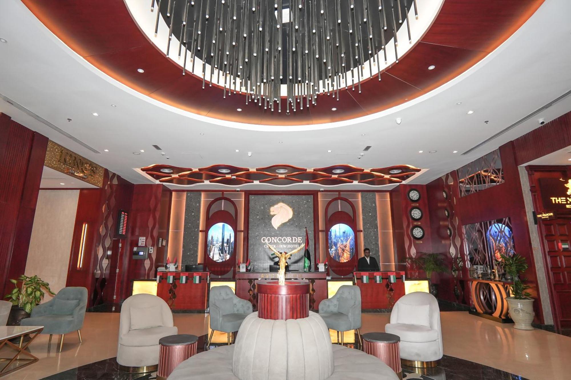 Concorde Creek View Hotel Bur دبي المظهر الخارجي الصورة